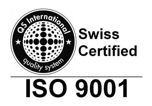 Sello de certificación ISO 9001