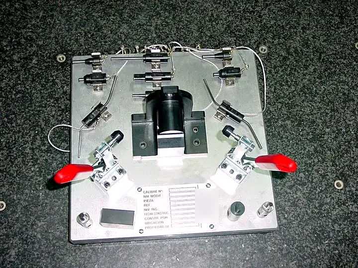 Útil de control con palpadores